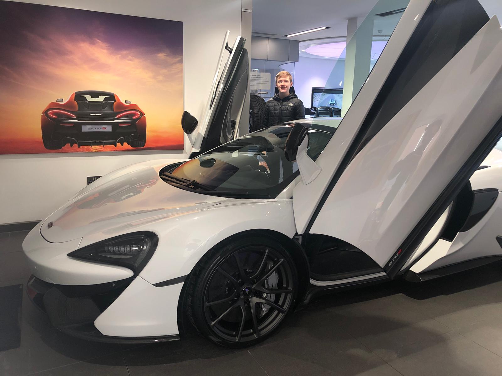 McLaren 570S Spider from the Horridge family collection